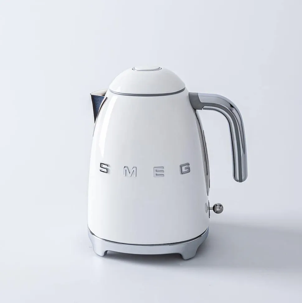 Smeg 50's Style Cordless Electric Kettle (White)