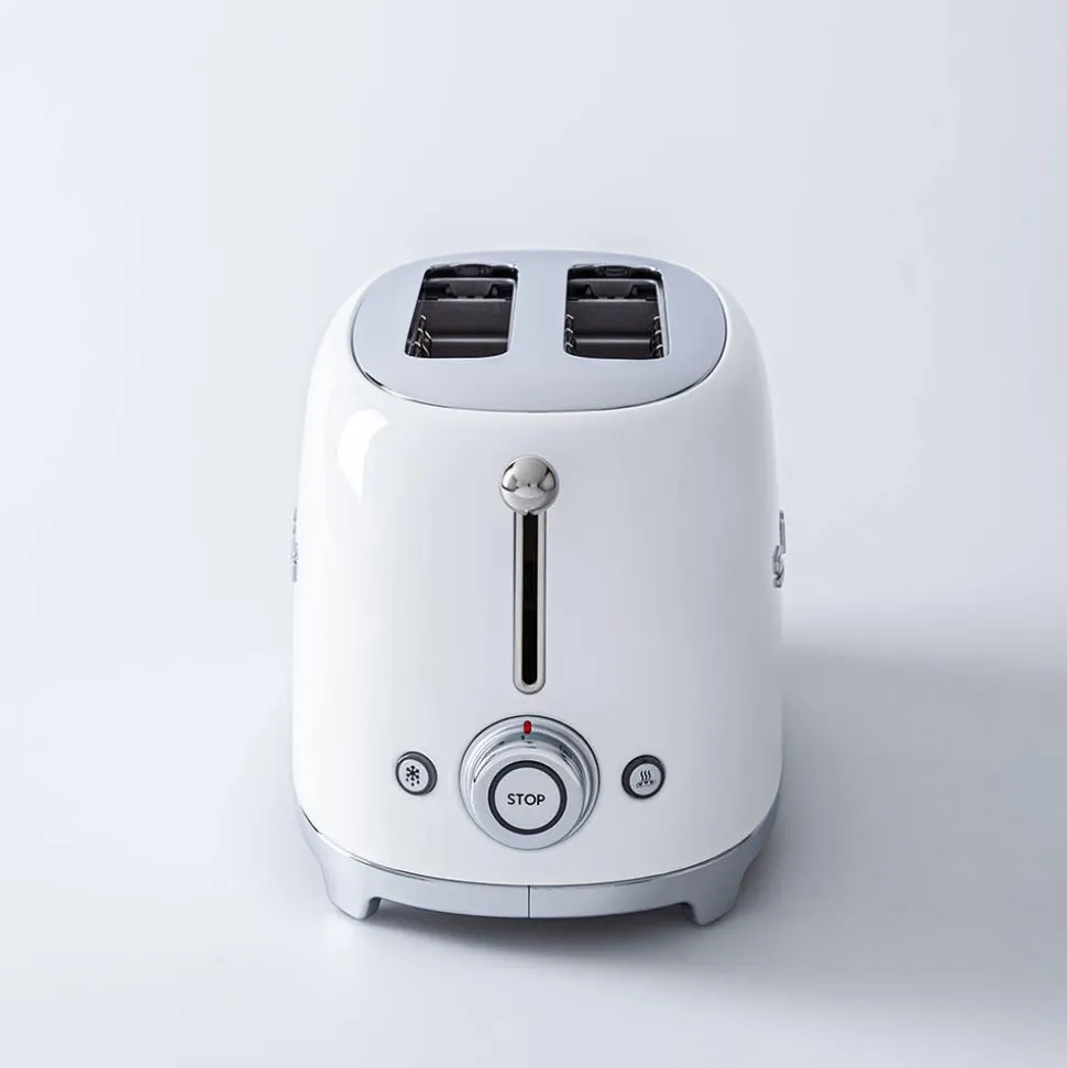 Smeg 50's Style 2-Slice Toaster (White)