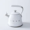 Smeg 50's Style Whistling Stovetop Kettle (White)