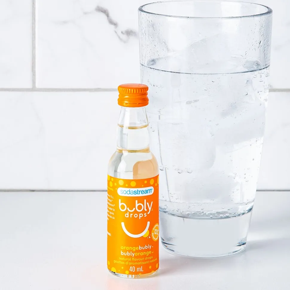 Sodastream bubly 'Orange' Natural Flavour Fruit Drops