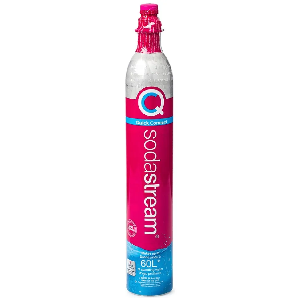 Sodastream Co2 'New Innovation' Cylinder Full Licensed Spare (Pink)