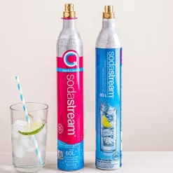 Sodastream Co2 'New Innovation' Cylinder Full Licensed Spare (Pink)