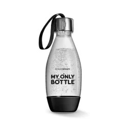 Sodastream Fuse2 'My Only Bottle' Plastic Soda Bottle (Clear/Black)