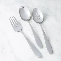 Splendide Alpia Hostess Serving Piece - Set of 3 (Stainless Steel)