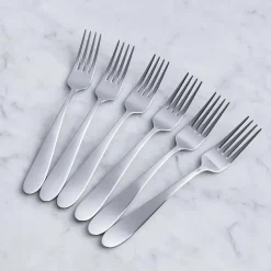 Splendide 'Amalfi' Dinner Fork - Set of 6 (Stainless Steel)