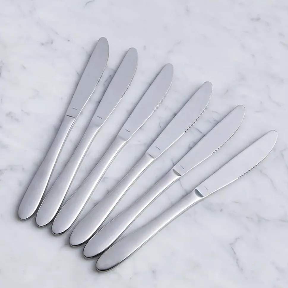 Splendide 'Amalfi' Dinner Knife - Set of 6 (Stainless Steel)