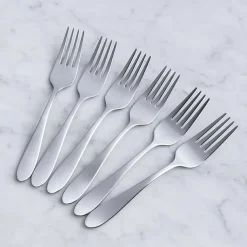 Splendide 'Amalfi' Salad Fork - Set of 6 (Stainless Steel)