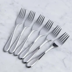 Splendide 'Caranta' Salad Fork - Set of 6 (Stainless Steel)