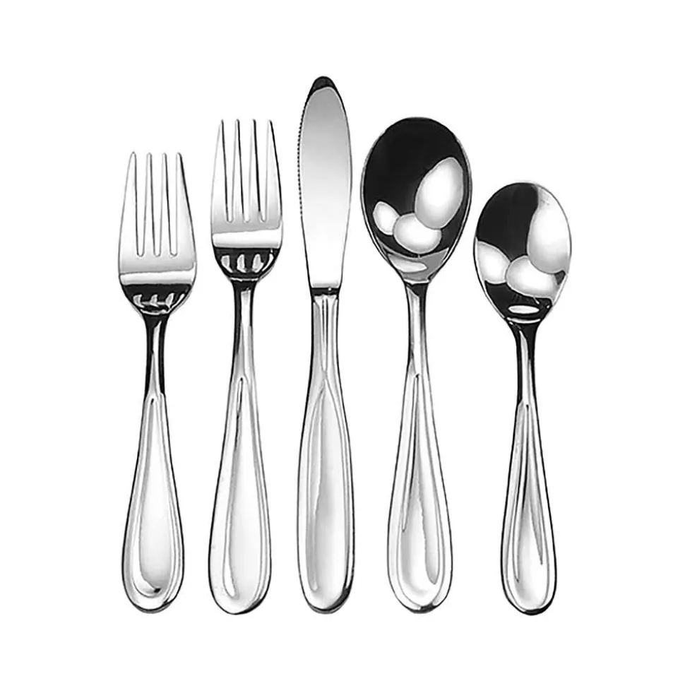 Splendide 'Caranta' Salad Fork - Set of 6 (Stainless Steel)