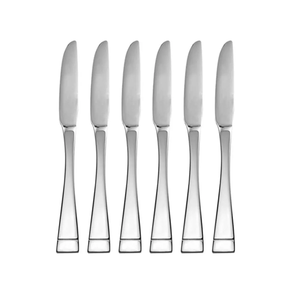 Splendide Roma Dinner Knife - Set of 6 (Stainless Steel)