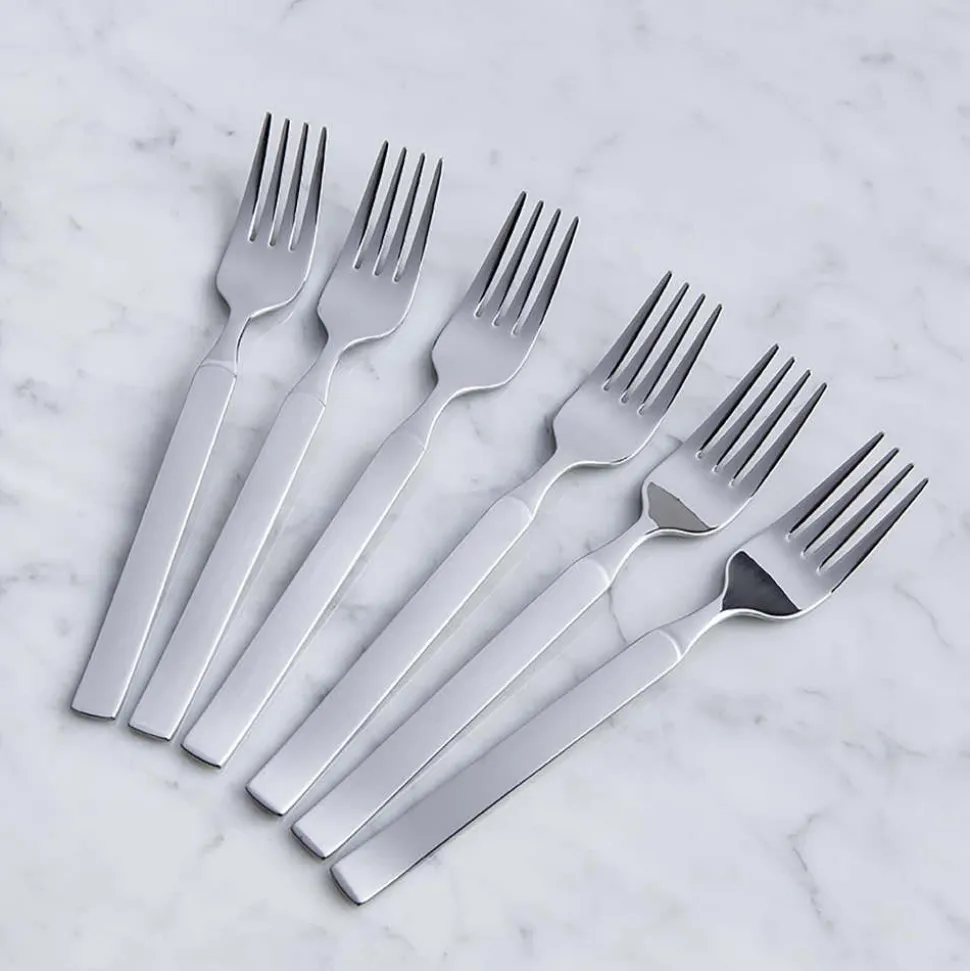 Splendide 'Solara' Dinner Fork - Set of 6 (Stainless Steel)