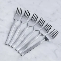 Splendide 'Solara' Salad Fork - Set of 6 (Stainless Steel)