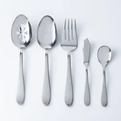 Splendide S/S 'Alpia' Completer Flatware - Set of 5 (Mirror)