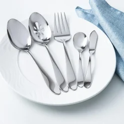 Splendide S/S 'Alpia' Completer Flatware - Set of 5 (Mirror)