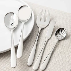 Splendide S/S 'Contempra' Completer Flatware - Set of 5 (Polished)
