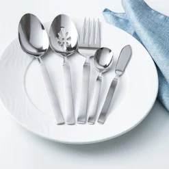 Splendide S/S 'Solara' Completer Flatware - Set of 5 (Satin)