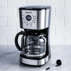 Starfrit Breakfast Collection Programmable 12- Cup Coffee Maker