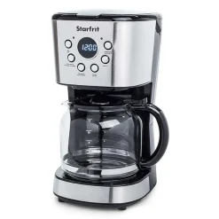 Starfrit Breakfast Collection Programmable 12- Cup Coffee Maker