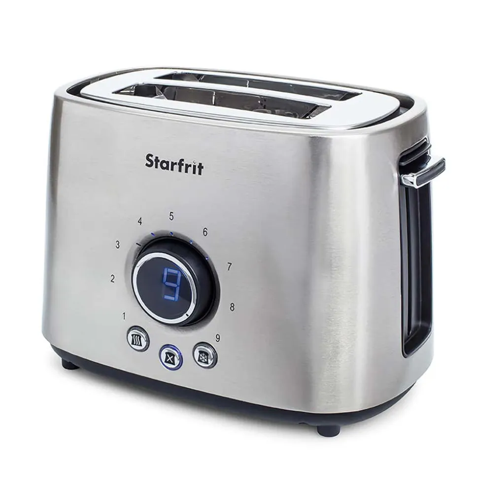 Starfrit Breakfast Collection Wide Slot Digital Toaster