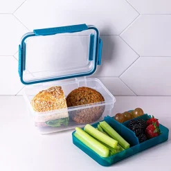 Starfrit Easy Lunch Bento Box Container (Blue)