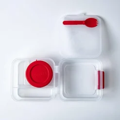Starfrit Easy Lunch Lunch Box Plus Container (Red)