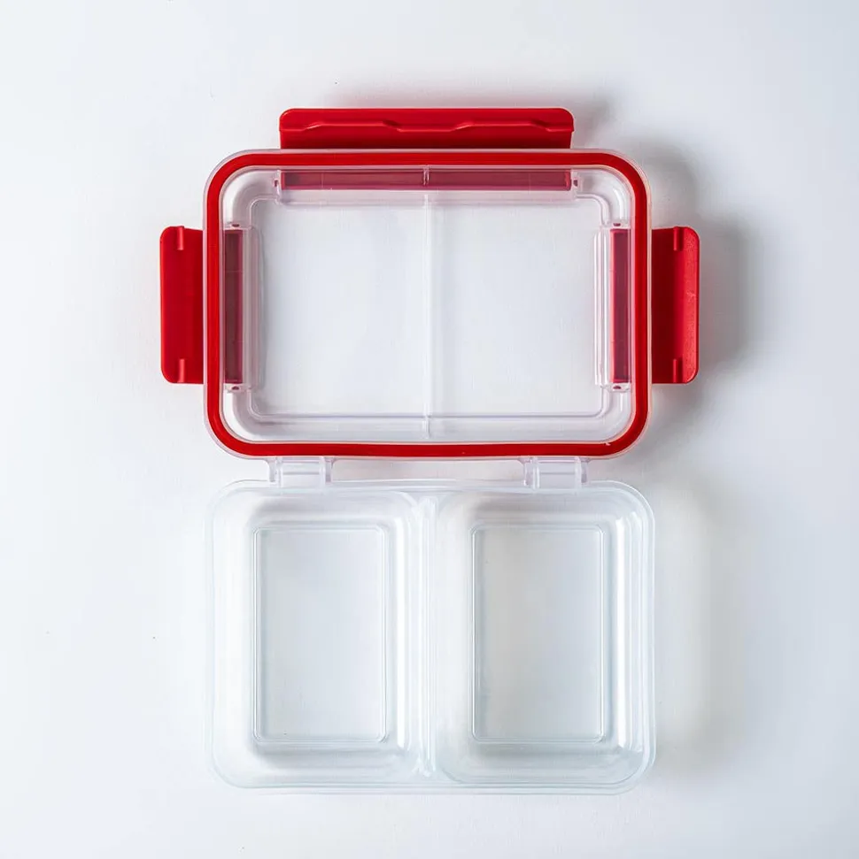 Starfrit Easy Lunch Split Container (Red)