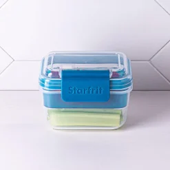 Starfrit Easy Lunch 2-Tier Snack To-Go (Blue)