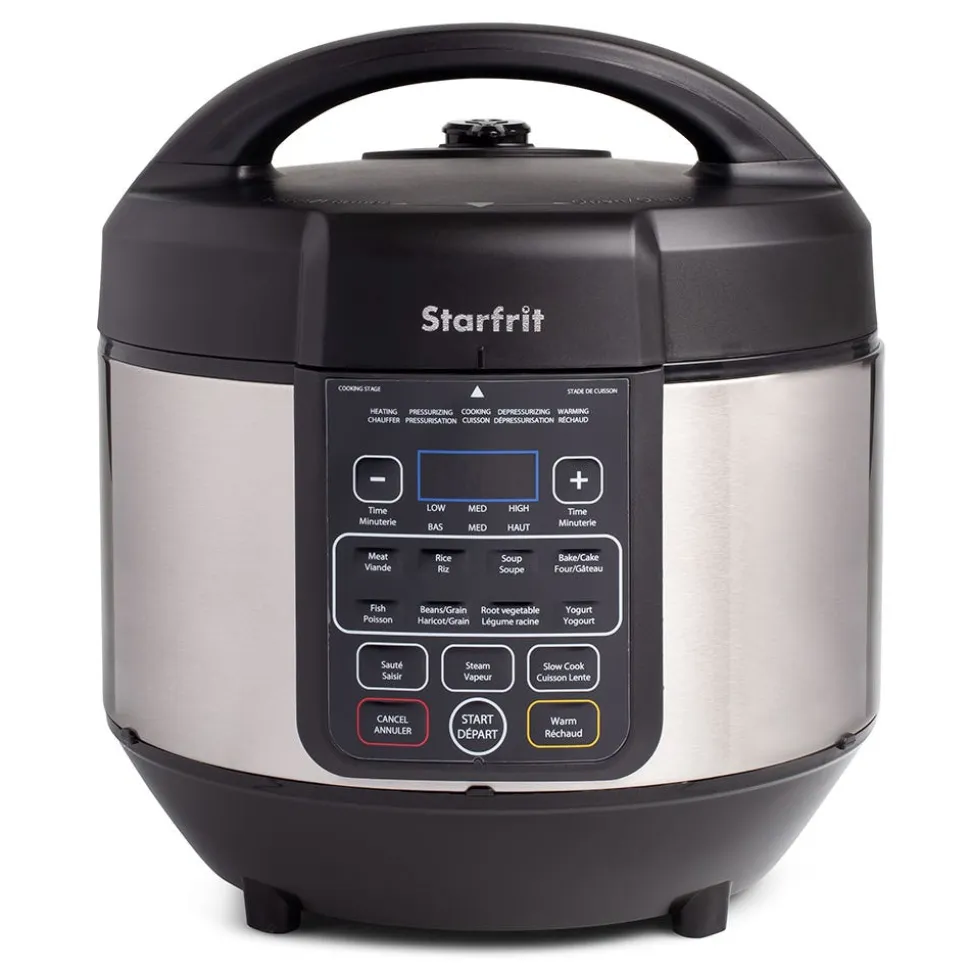 Starfrit 11-Function Programmable Pressure Cooker 8L/8.4 QT.