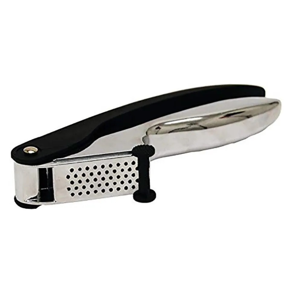 Starfrit Garlic Press with Scraper (Black/Chrome)