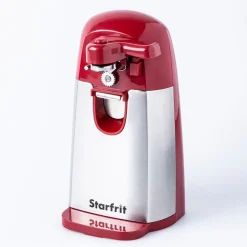Starfrit Mightican Electric Can Opener (Red/Stainless Steel)