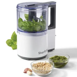 Starfrit Oscillating Food Chopper- Processor 4-cup (White/Clear)