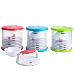 Starfrit Patty Hamburger Press with 8 Dividers - Set of 12