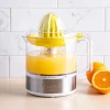 Starfrit Push Down Press Juicer (White/Stainless Steel)