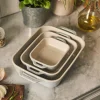 Staub En France 'MacAron' Rectangular Bake Dish -Set of 3 (Light Blue)