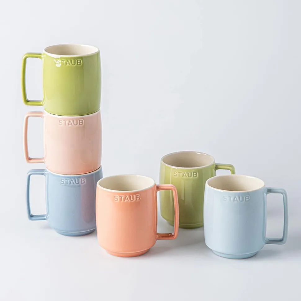 Staub MacAron Ceramic Mugs - Set of 6