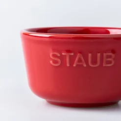 Staub Made In Portugal Ramekin - Set of 2 (Cherry/White)