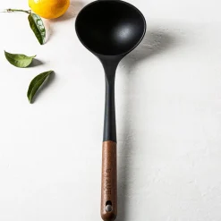 Staub Prep Simple Silicone Ladle (Black)