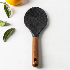 Staub Prep Simple Silicone Rice Spoon (Black)