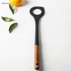 Staub Prep Simple Silicone Risotto Spoon (Black)