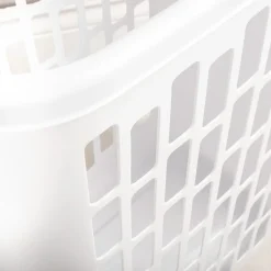 Sterilite Open Easy Carry Plastic Laundry Hamper 1.8 bushel (White)