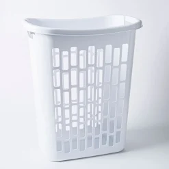 Sterilite Open Easy Carry Plastic Laundry Hamper 1.8 bushel (White)