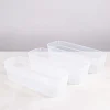 Sterilite Organize 'Narrow' Plastic Storage Tray - Set of 3 (Clear)