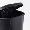 Sterilite Stepon Garbage Can 25 L (Black)