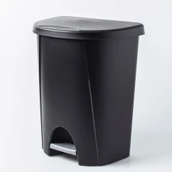 Sterilite Stepon Garbage Can 25 L (Black)