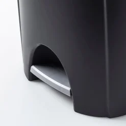 Sterilite Stepon Garbage Can 25 L (Black)