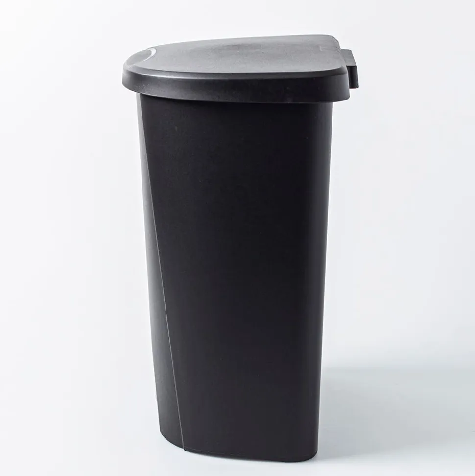 Sterilite Stepon Garbage Can 25 L (Black)