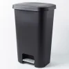 Sterilite Stepon Garbage Can 45 L (Black)