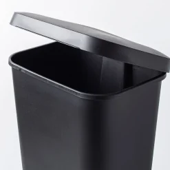 Sterilite Stepon Garbage Can 45 L (Black)