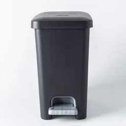 Sterilite Stepon Garbage Can (Black)