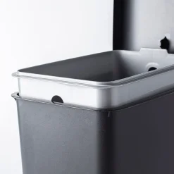 Sterilite Stepon Garbage Can (Black)
